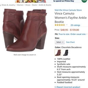 Vince Camuto Faythe Chocolate